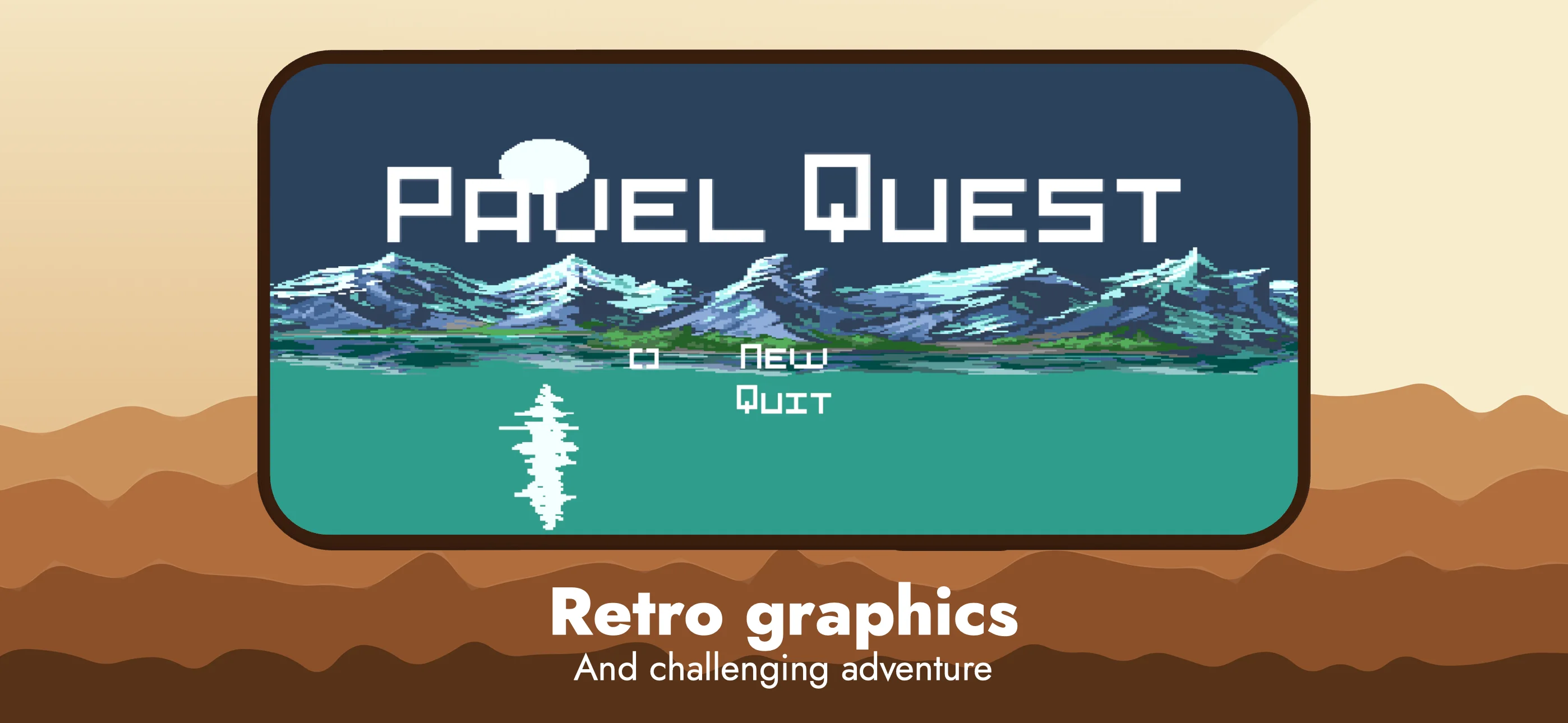 Pavel Quest - Title screen view